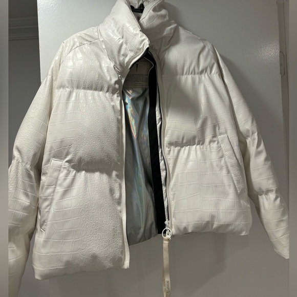 Pinko leather crocodile jacket - Picture 1 of 5